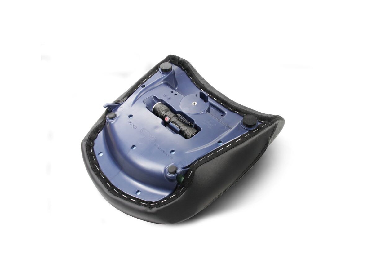 Under-the-seat features for the rear seat - Ducati Multistrada V4.